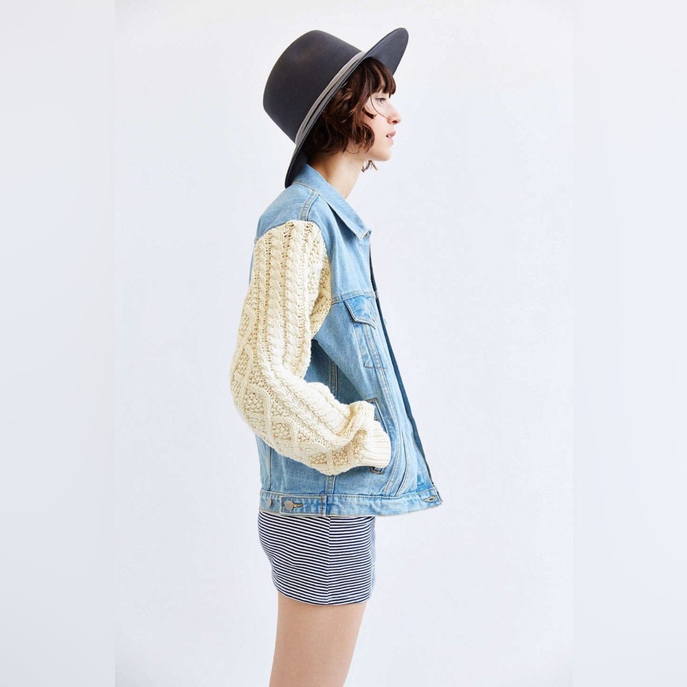 Urban outfitters x UNIF denim jacket